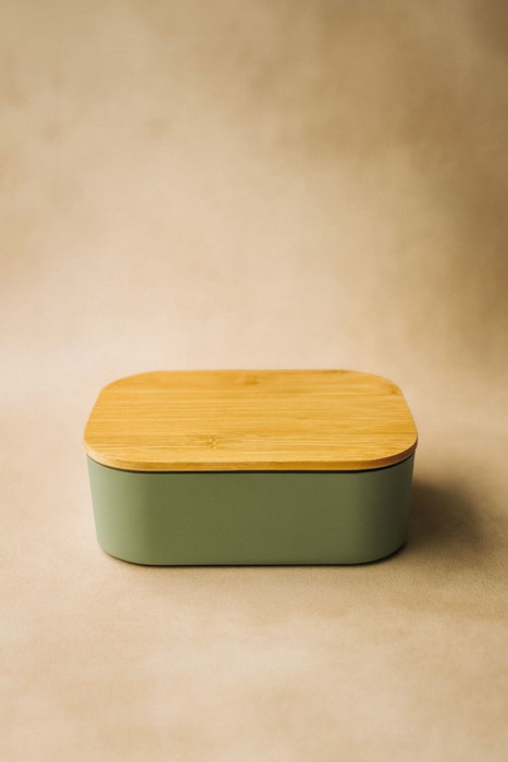 Hermia Caja de almuerzo de acero inoxidable Verde 1000 ml